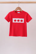 Red Apple Applique Top