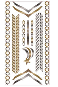 Gold Tattoo Combo- Shooting Star