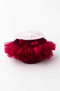 Maroon Ruffle Tutu Bloomer