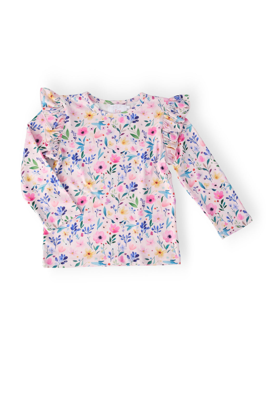 Morning Meadows L/S Ruffle Tee