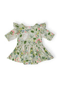No Bunny Like You 3/4 Sleeve Flutter Twirl Bodysuit