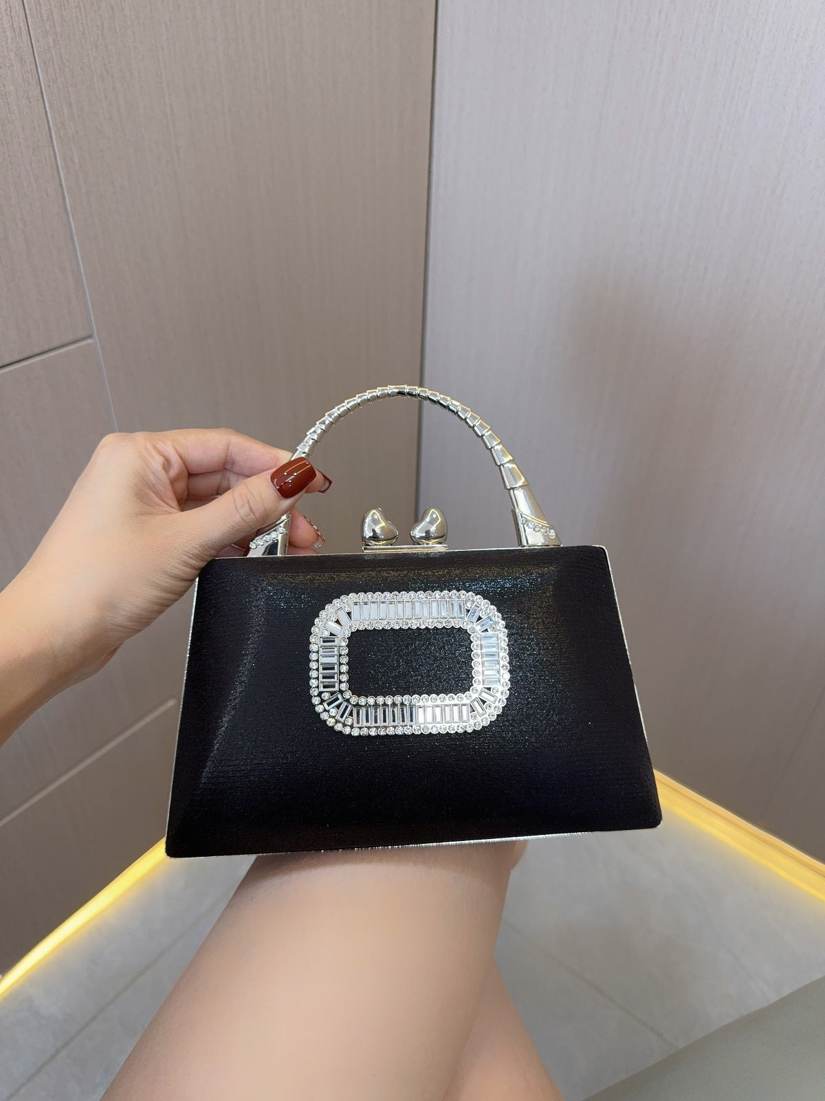 Gold Clutch Silver Clutch Purses Ladies Evening bag
