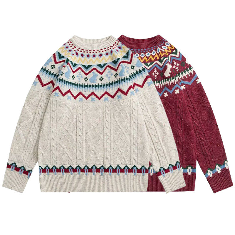 Crochet Knit Sweater
