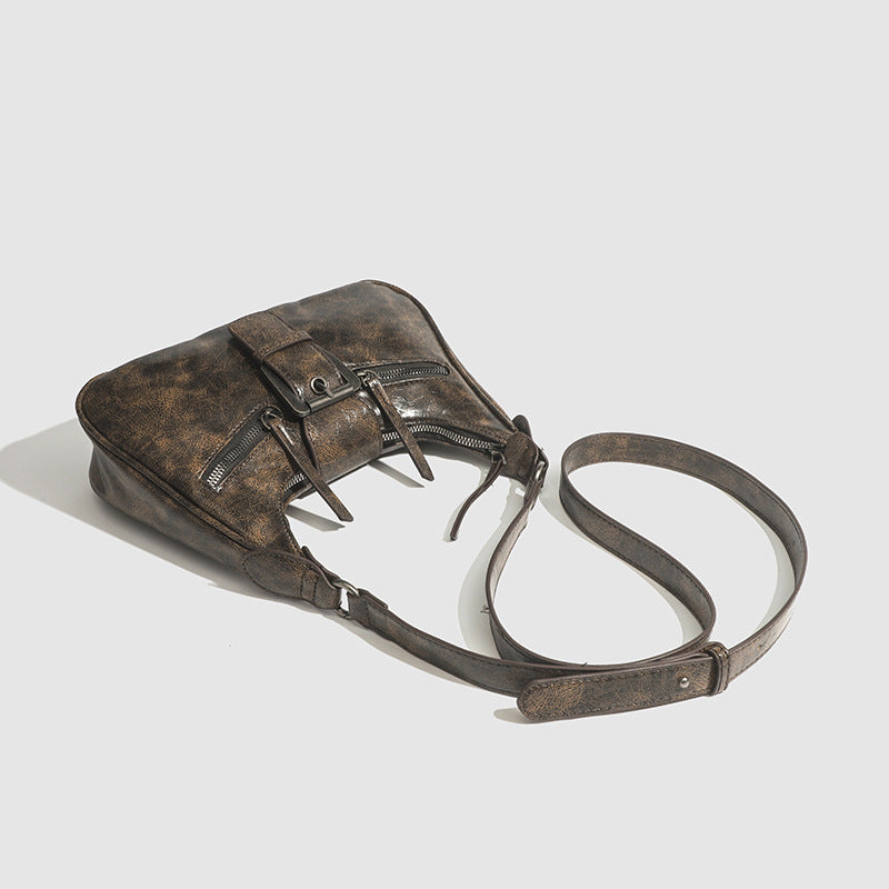 shoulder shoulder  bag, women's retro women's bag shoulder hobo bag, Crossbody shoulder bag, fashion crescent bag