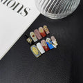 Press on Nails pure handcrafted design smudge patch Press on Nails nail piece advanced sense batch