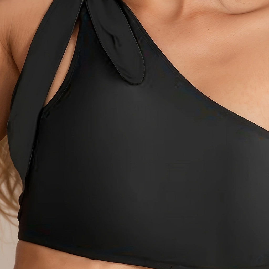 Women's Sexy Push Up High Waist Tummy Control Slimming Two Piece Bikini Swimsuit