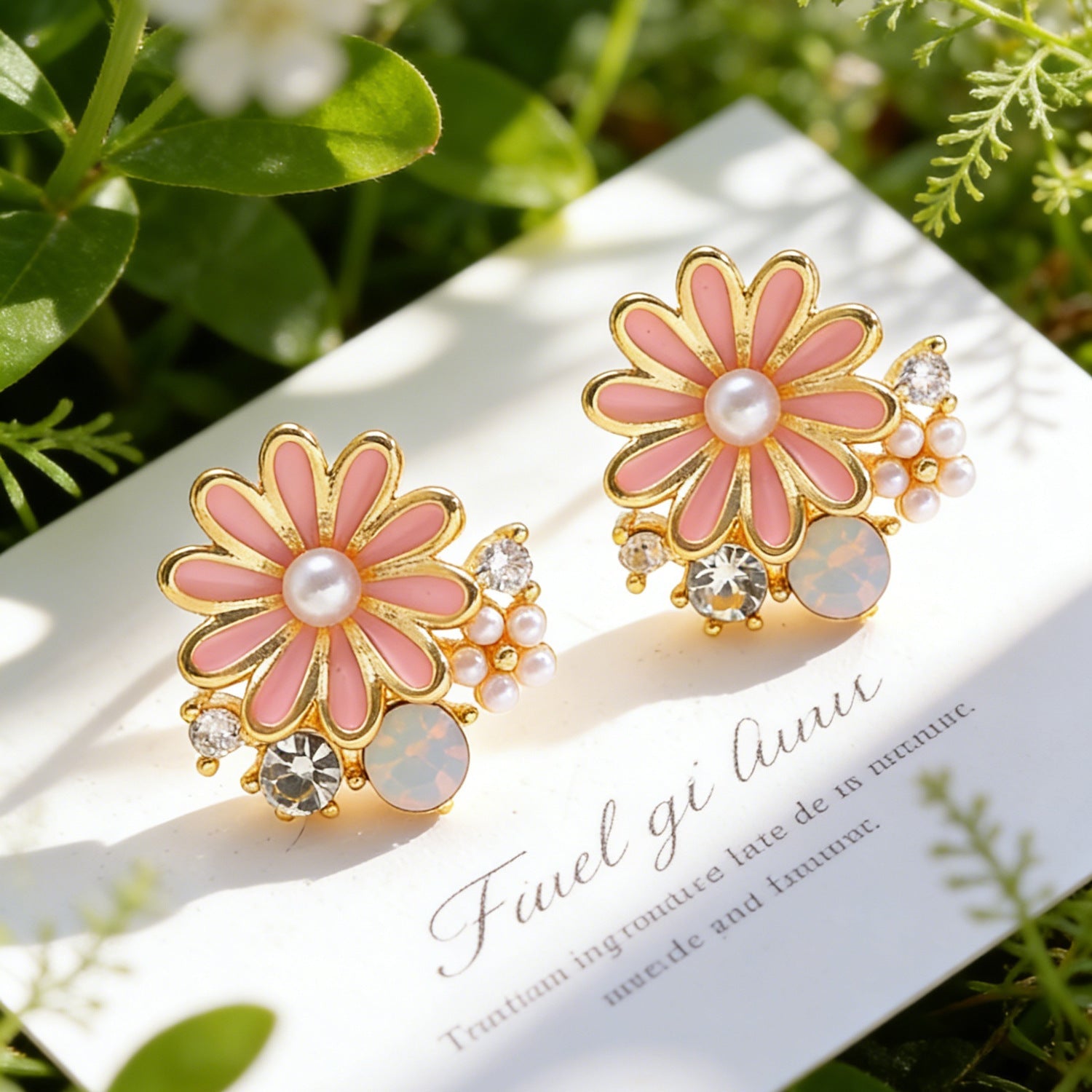 Summer Yellow Earrings Sweet Cute All-Match Fashion Jewelry