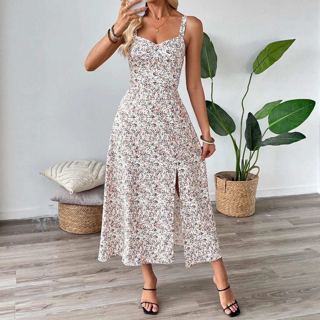 Summer women's dress floral dress