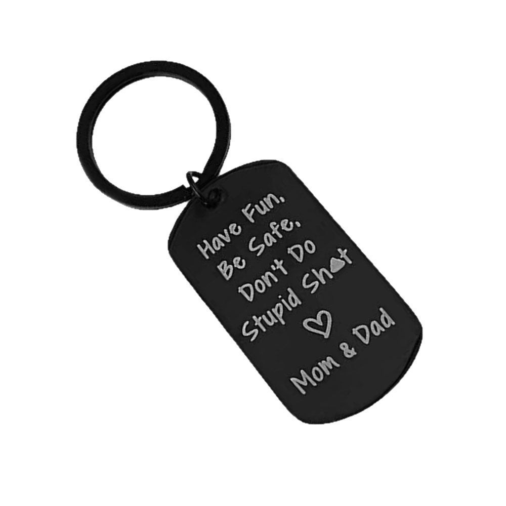Keychain Black Men's Keychain Foreign Trade Keychain