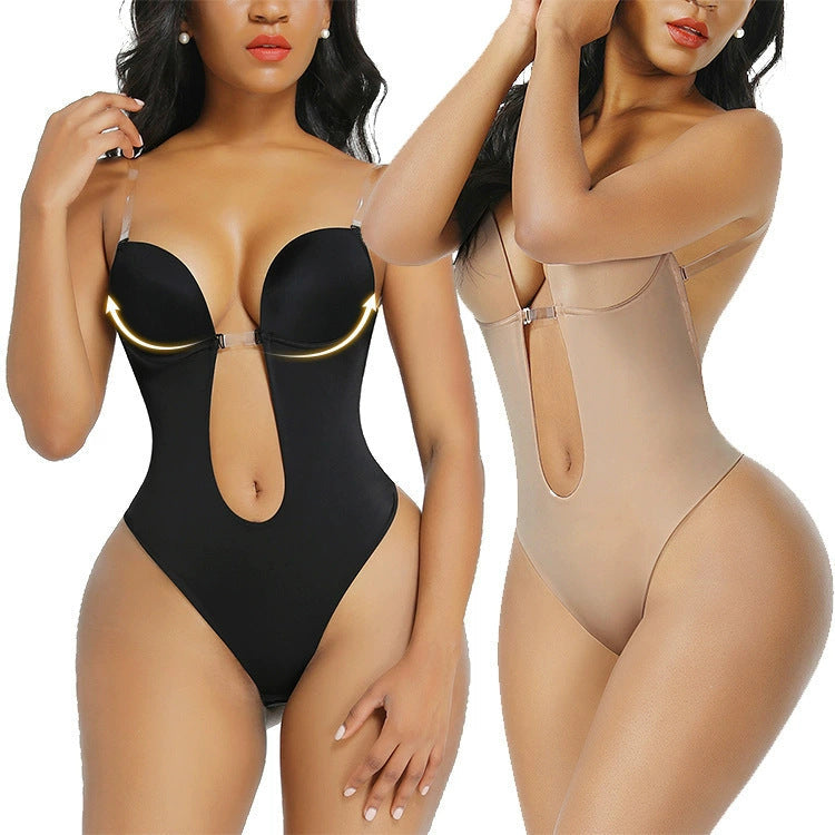 Women's Seamless Shapewear Invisible Underwear Slimming Backless Wedding Dress Evening Gown Bodysuit