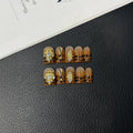 Press on Nails pure handcrafted design smudge patch Press on Nails nail piece advanced sense batch
