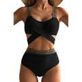 Elastic Bikini Swimsuit for Women Tummy Control Business Product After sales Guarantee