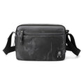 Men's lightweight crossbody bag, small shoulder bag business, casual simple travel bag small, men's small Crossbody bag square
