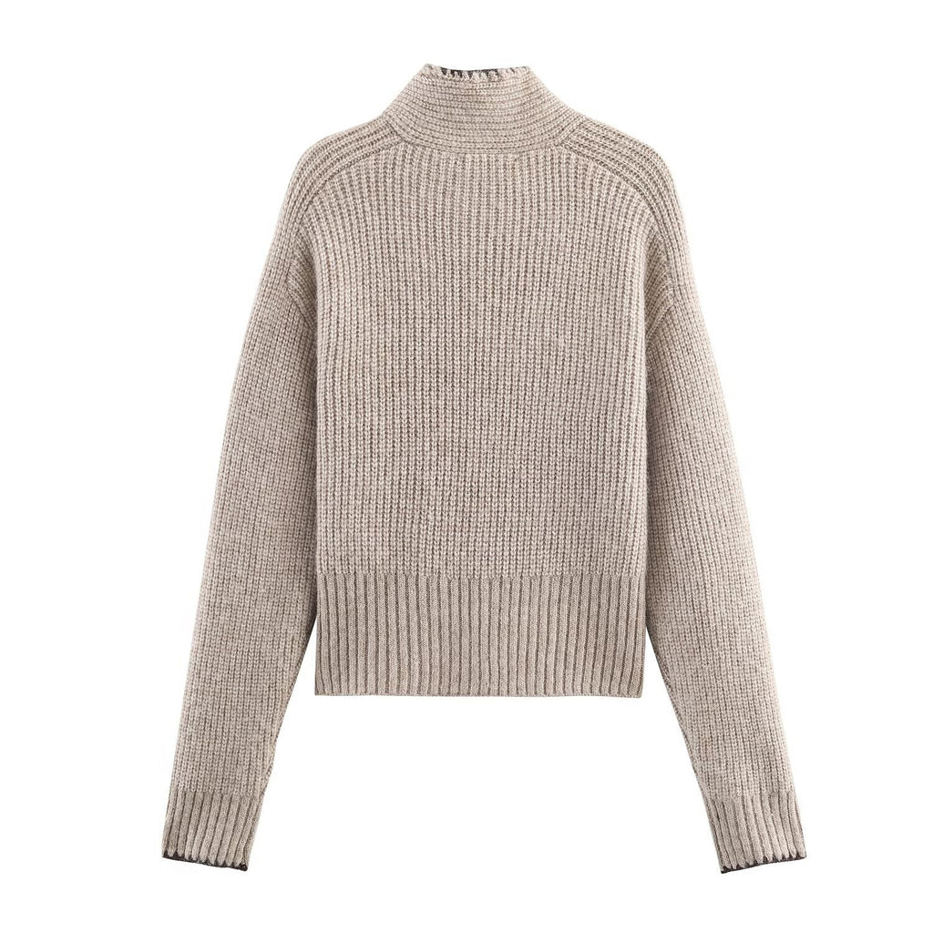 Sweet  Sweater Bow Detail Knit