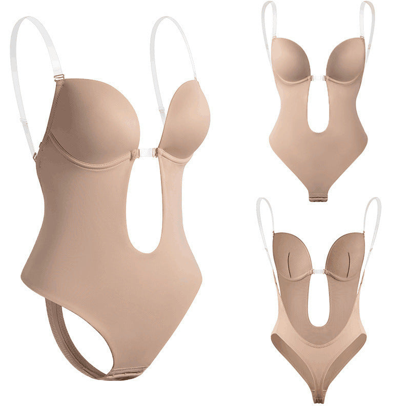 Women's Seamless Shapewear Invisible Underwear Slimming Backless Wedding Dress Evening Gown Bodysuit