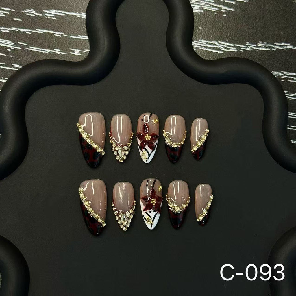 Press on Nails 3D Carved Babes