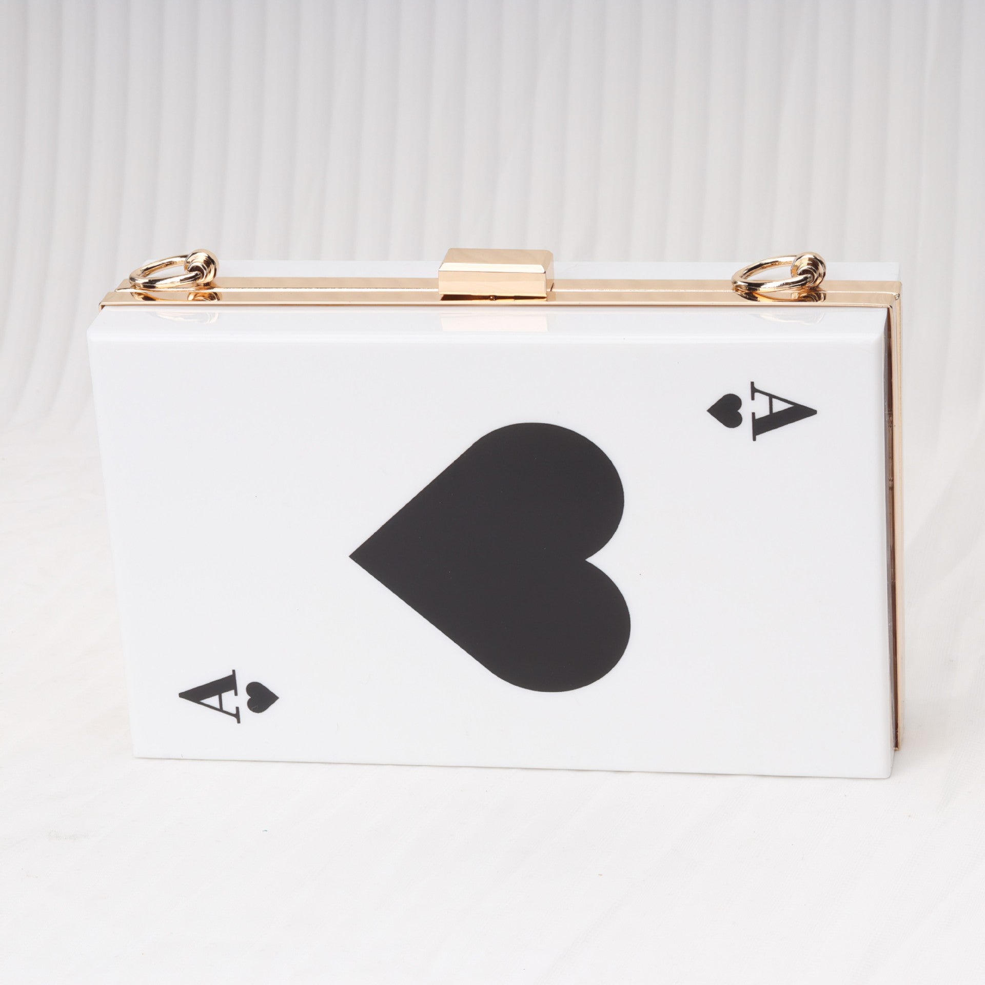 Spade A Versatile Chain Bag, Crossbody Square Bag, Acrylic Box Bag, Evening Purse, Clutch Purse
