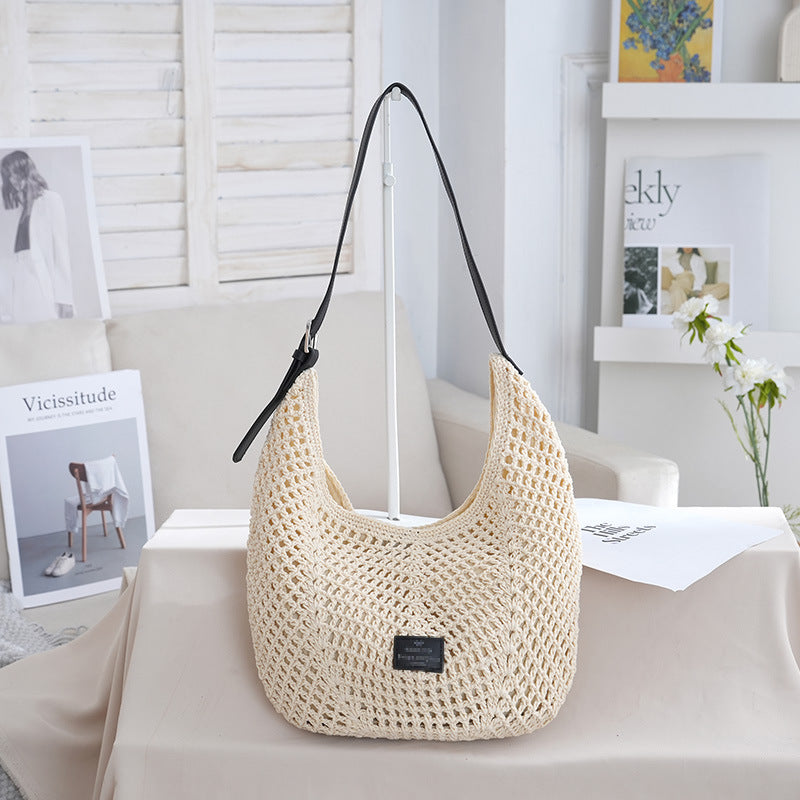 Versatile Casual Vacation Beach Bag - Fashion Shoulder Crossbody Purse
