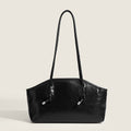 Hobo bag for women, black shoulder bag, women's summer fashion shoulder bag, premium texture design casual commuter shoulder bag
