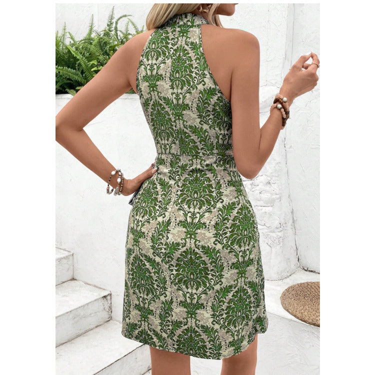Women's casual neck dress