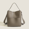 Early Autumn Women's Bag, Textured Crossbody Bucket Bag, Large Capacity Handheld Shoulder Bag