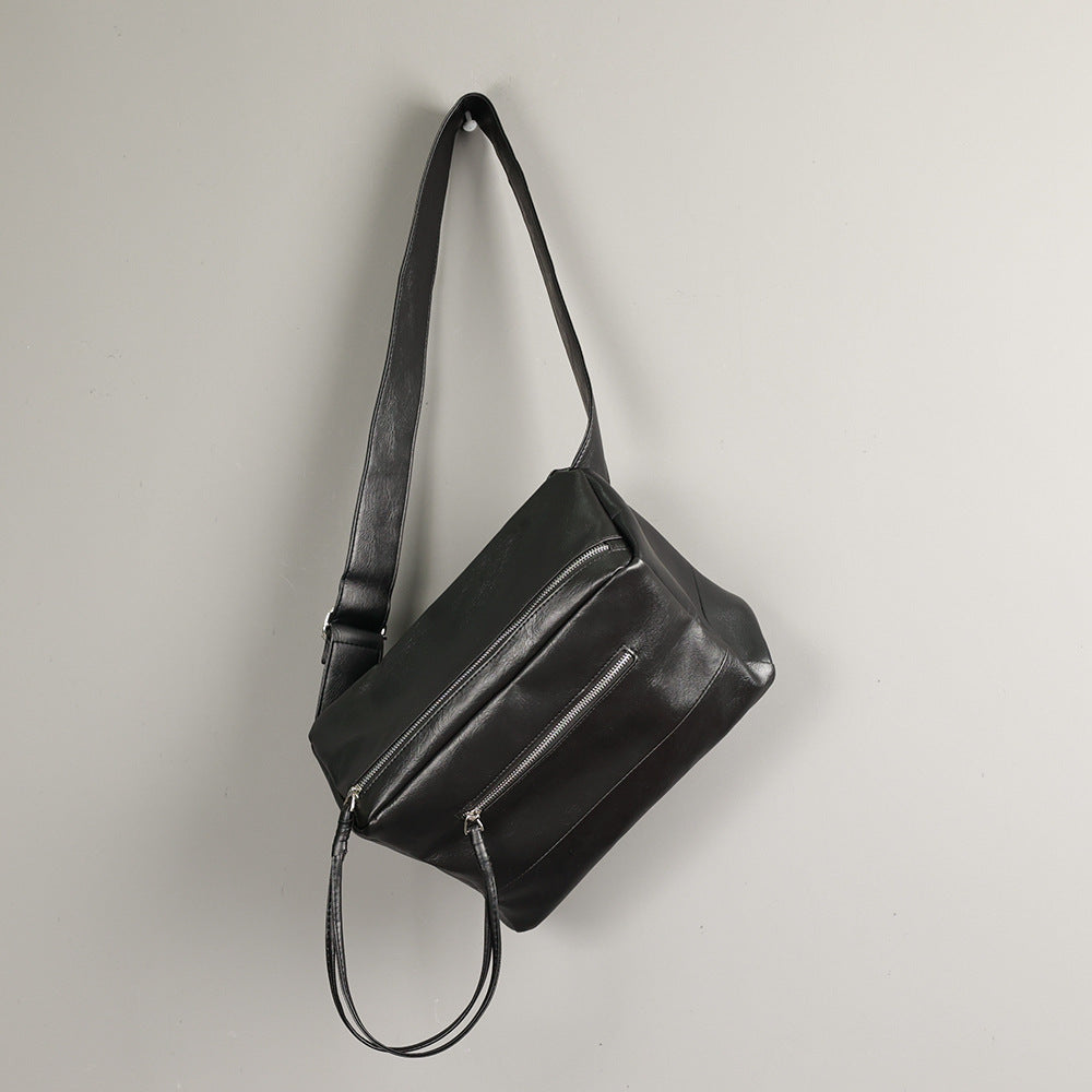 Shoulder bag men, large capacity casual mail carrier crossbody bag, sports tooling bag, men's bag crossbody bag small