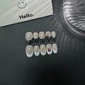 Finger French Hand-painted Diamond Pure Handmade Wholesale