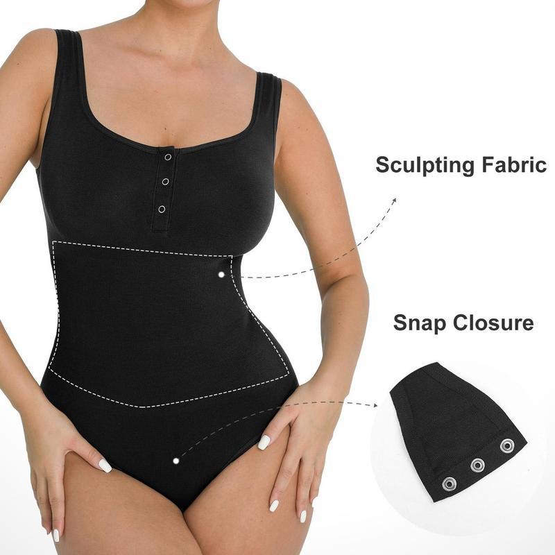 Shape Button onesie Women's Sleeveless onesie