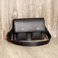 Small crossbody bag for men, stylish simple retro small square bag, shoulder crossbody bag for men