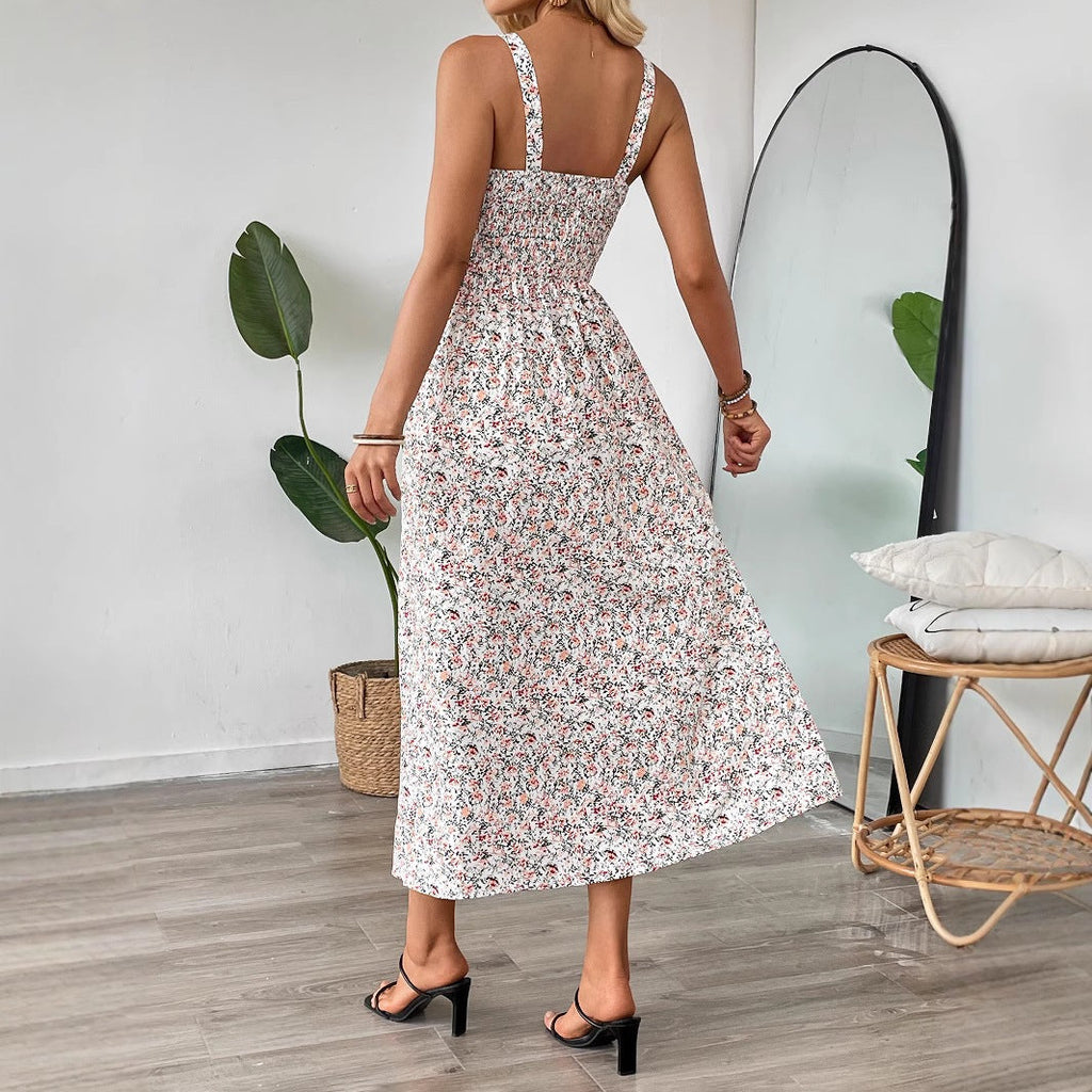 Summer women's dress floral dress