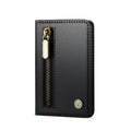 Magsafe ring magnetic card case  for iPhone17 card anti-theft brush 16/15/14/13 zipper change bag Wallet Magnetic Card Holder RFID Blocking, PU Leather Minimalist Phone Wallet Compatible with MagSafe Phones