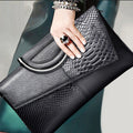 Evening Clutch bag women large capacity banquet handbag crocodile pattern women's fashion temperament