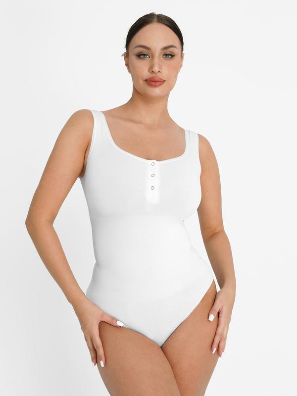 Shape Button onesie Women's Sleeveless onesie