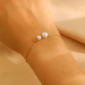 Vintage Pearl Bracelet Women Elegant High-End Beaded Bracelet