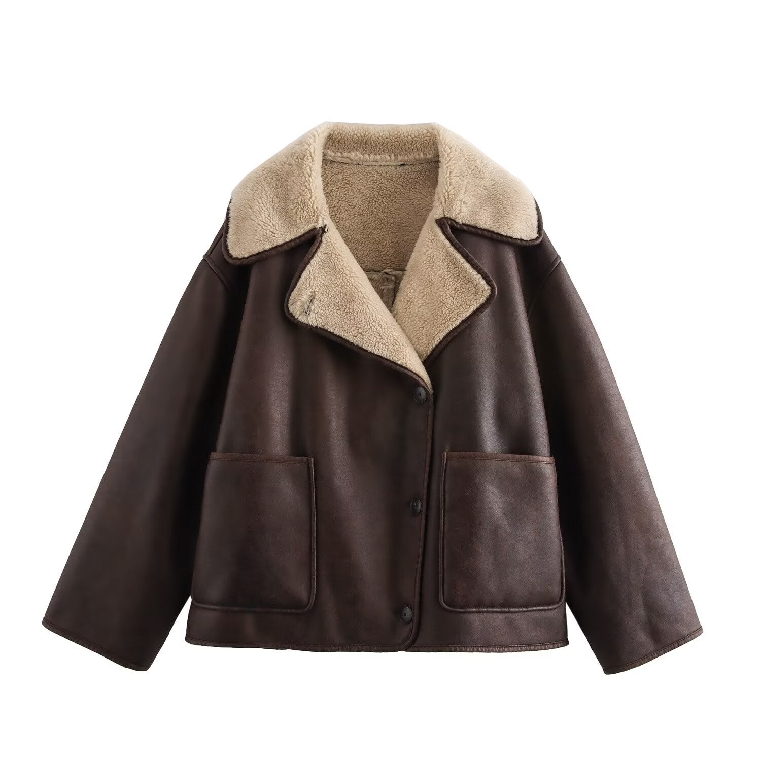 Reversible Fur & Leather Jacket
