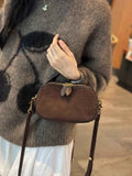 Elegant Small Handbag Women's Handbag – Stylish Crossbody Bag, Versatile Tote Purse with Soft Leather Retro Design