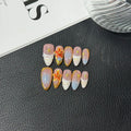 Pinch Flower 3D Styling Handmade Flower Press on Nails Patch Advanced
