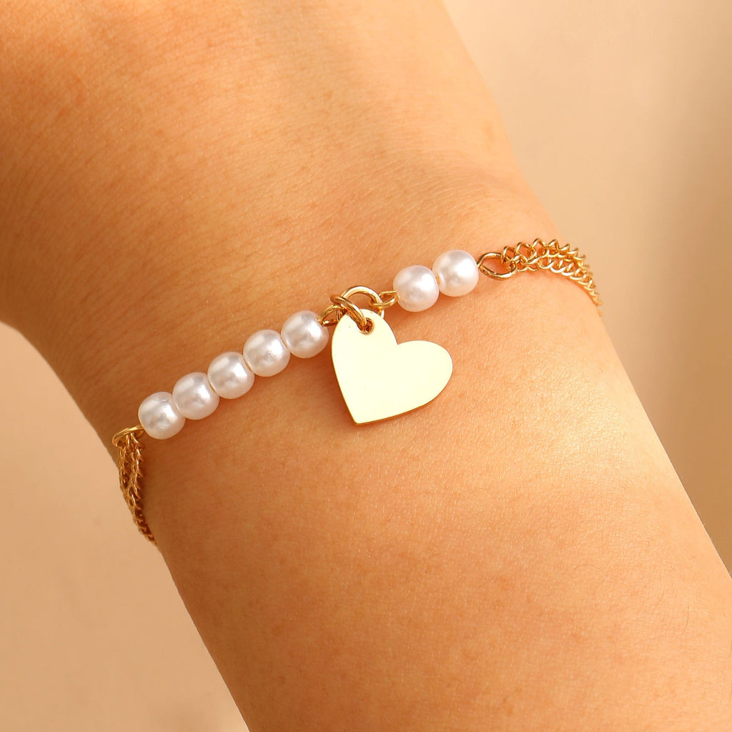Vintage Pearl Bracelet Women Elegant High-End Beaded Bracelet
