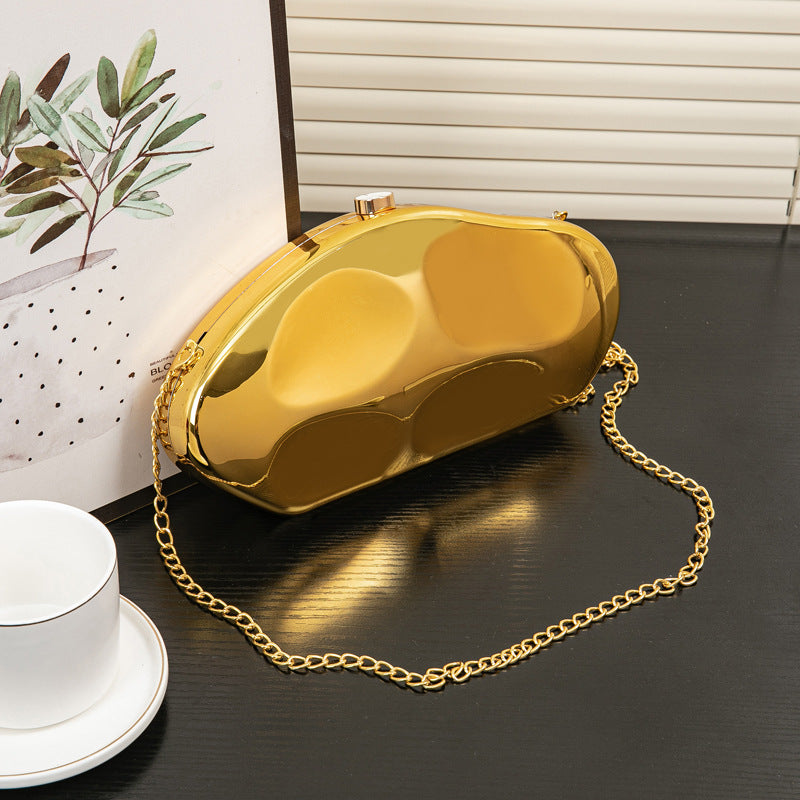 Shinny Acrylic Bag, Dinner Shoulder Crossbody Bag,