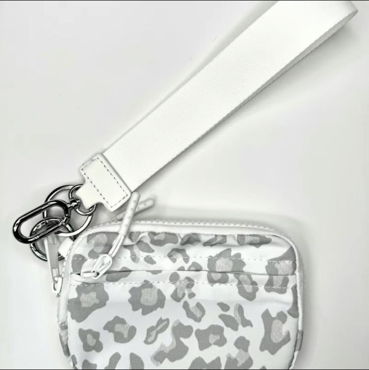 Transparent PVC Card Bag – Portable Wrist Bag for Bank Card & Change Storage