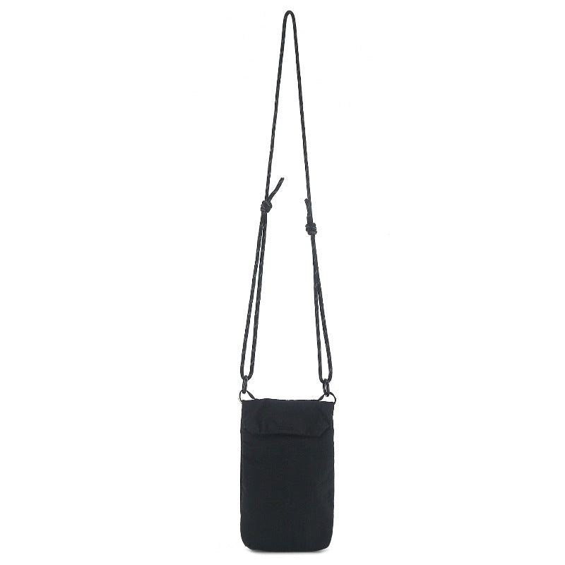 Portable mobile phone bag unisex, multi-functional large-capacity Crossbody bag, casual simple shoulder small crossbody bag