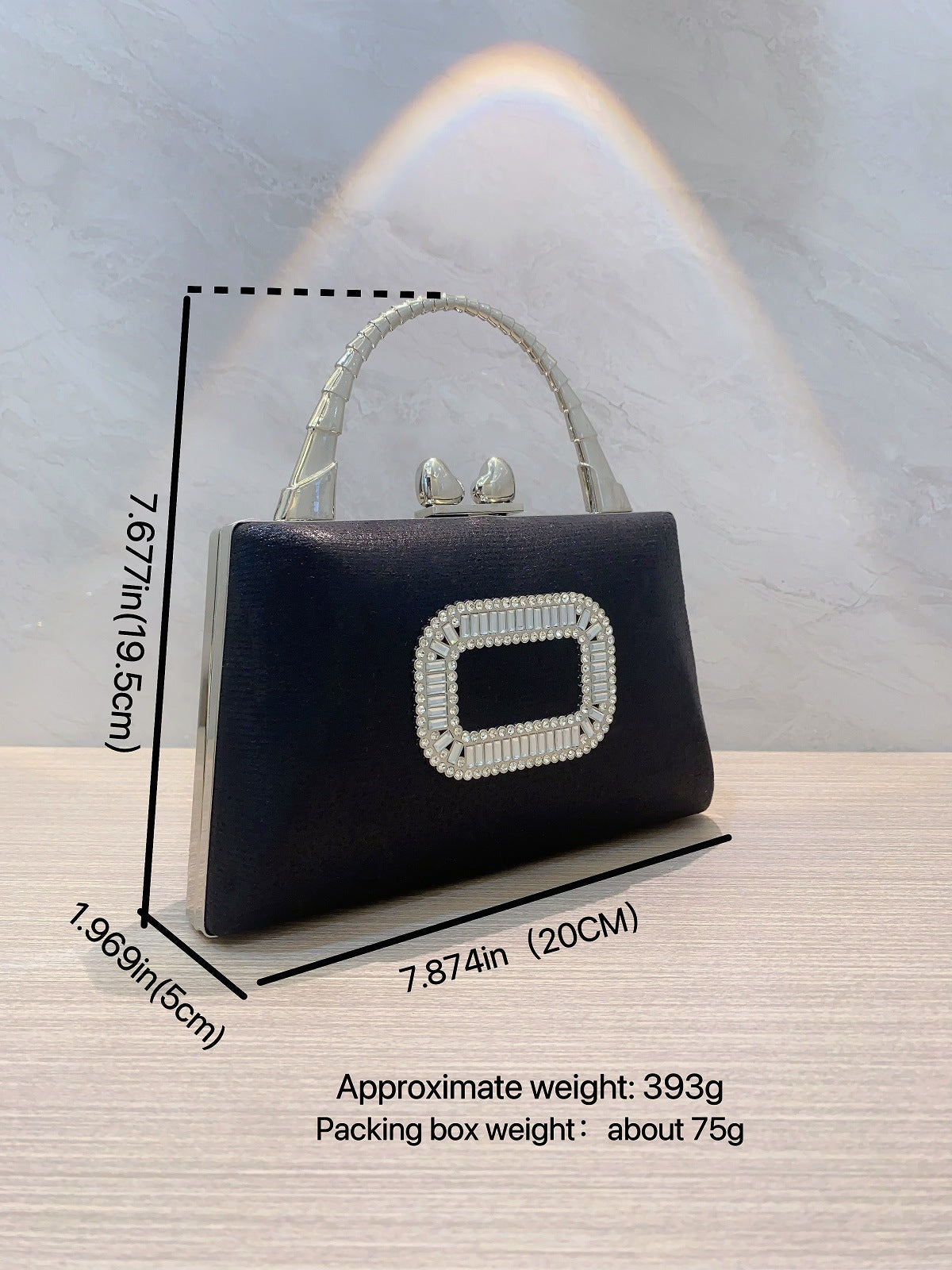 Gold Clutch Silver Clutch Purses Ladies Evening bag