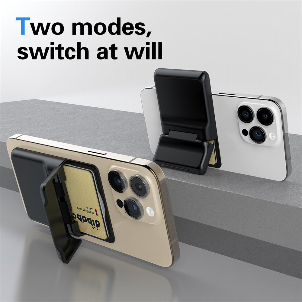 MagSafe Wallet for iPhone - Heavy Duty MIL-STD Snap-On Phone Magnetic Wallet and Phone Card Holder - Detachable and Slim Hard Case for iPhone 17 Pro Max /16 Pro Max/15/14/13/12 Series