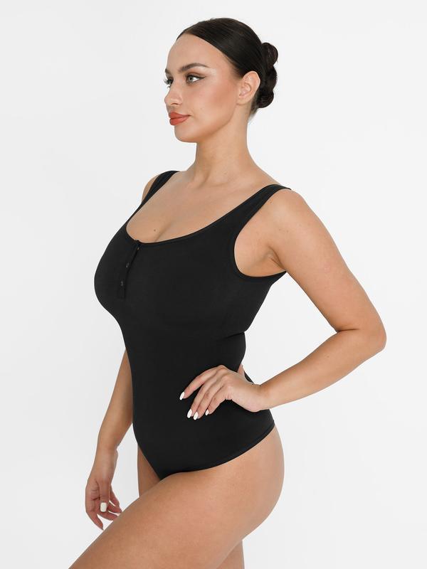 Shape Button onesie Women's Sleeveless onesie