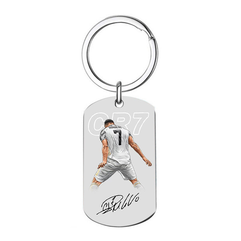 Personalized Keychains for Women Customized Key Chains Men Engraved Name Inspirational Stainless Steel Dog Tag