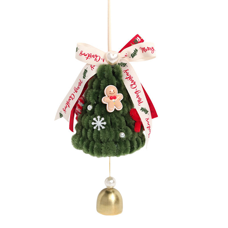 Christmas gift pendant car hanging twist stick Christmas tree handmade DIY material package homemade creative jewelry decoration