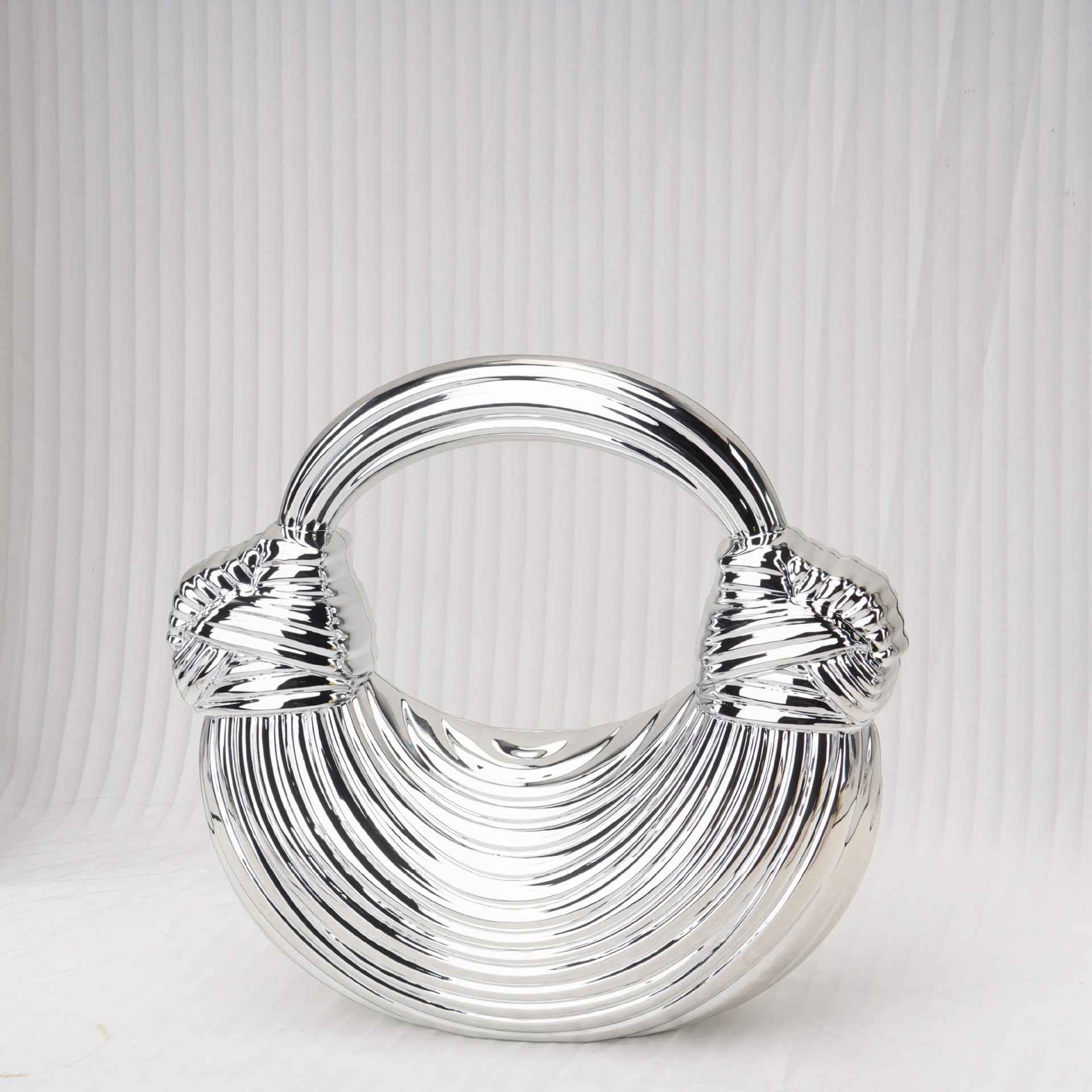 Shinny Acrylic Knotted evening Clutch Purse, Dinner Purse, Clutch Purse Casual, Clutch Purse Party, Prom Bag, Party Purse,
