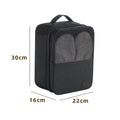 Shoe storage bag, anti-splashing thickened shoe box, travel storage shoe bag, can accommodate three pairs of shoe storage bag