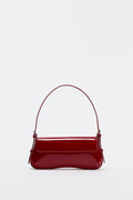 Small Red Baguette shoulder Bag - Must-Have Autumn Fashion Simple Commuter & Retro Shoulder Bag hobo