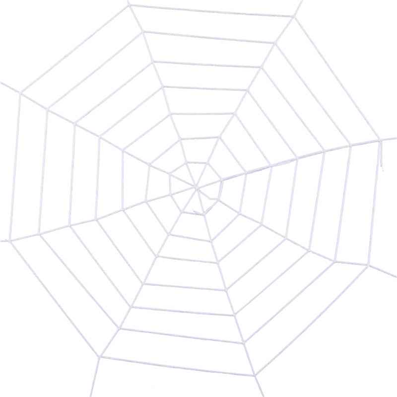 Halloween spider web decoration haunted house party trick props spider silk simulation big spider combination scene arrangement